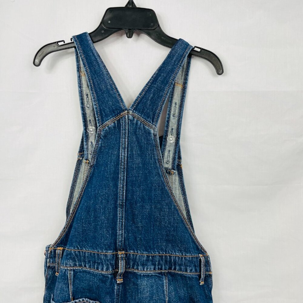 Old Navy Distressed Kids Denim Overalls Size XL (12) - Picture 11 of 16